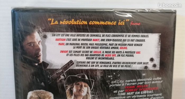 Dvd SIN CITY VF (Bruce Willis, Jessica Alba, Mickey Rourke (Neuf sous blister) - photo numéro 3
