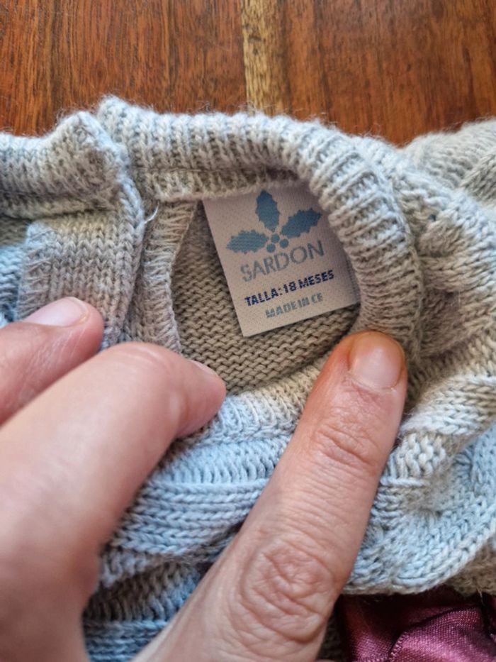 Robe laine style tricot - photo numéro 2