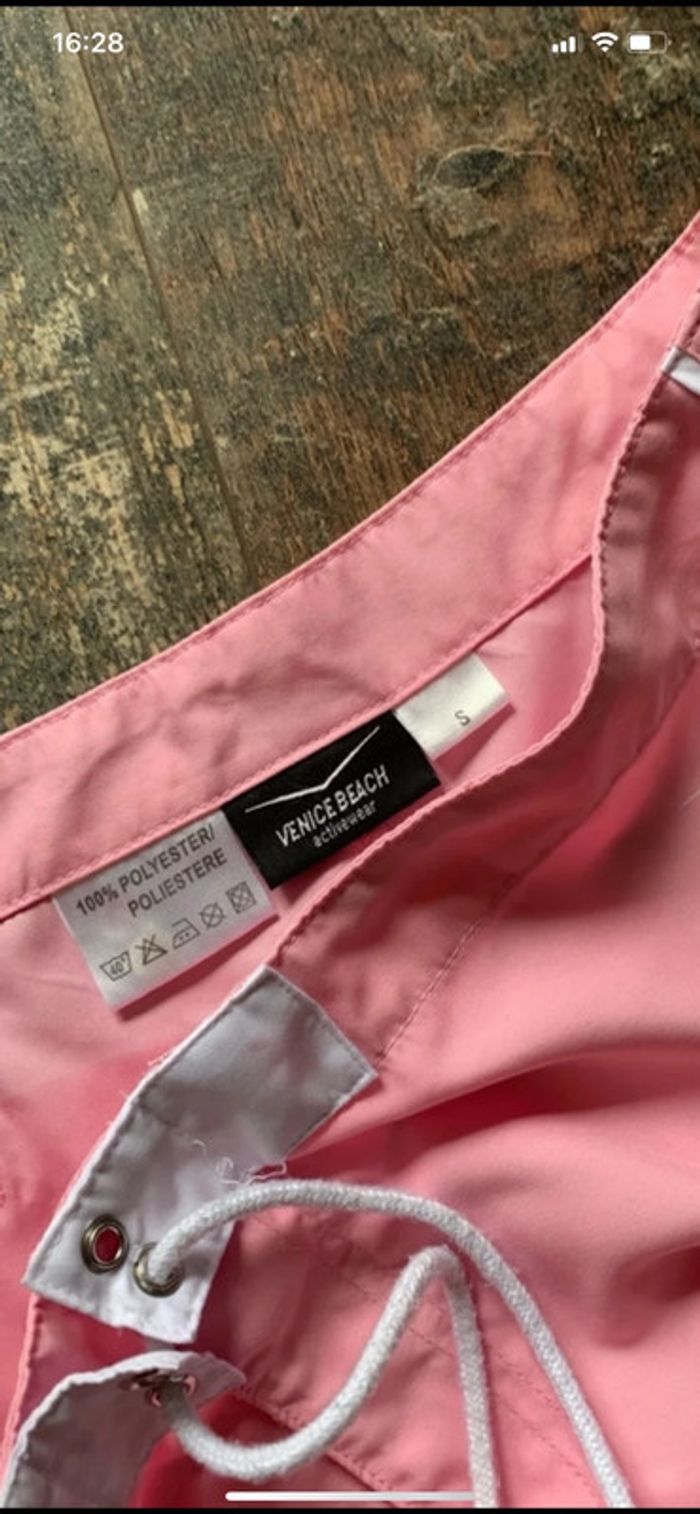 Pantacourt rose sport - photo numéro 5