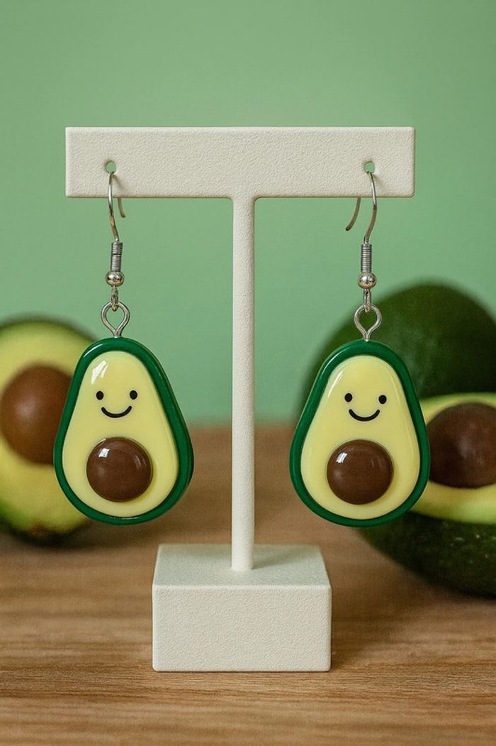 Boucles d’oreilles avocats 🥑