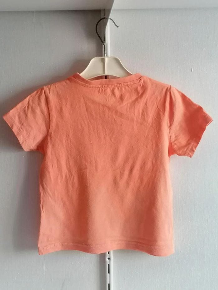 Tee-shirt abricot 5ans 108.113cm - photo numéro 4