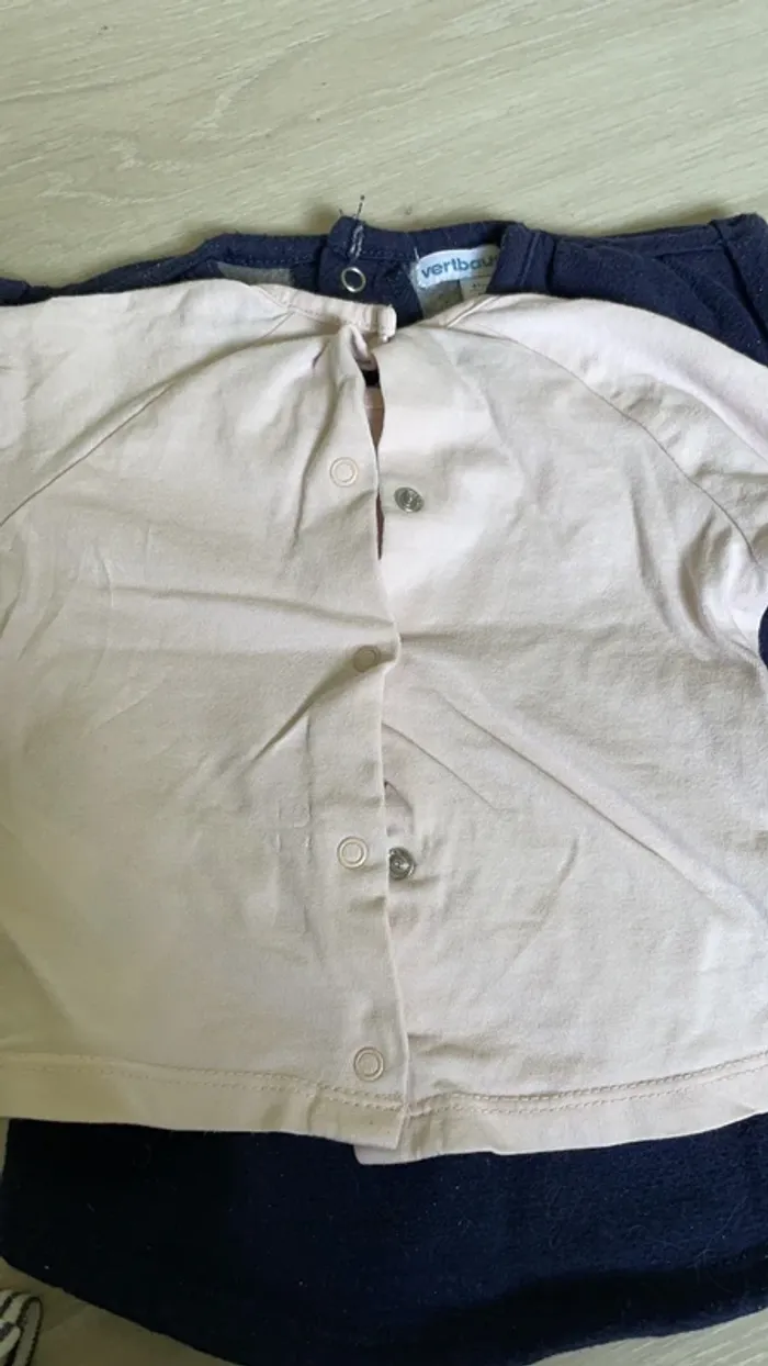 Ensemble t-shirt manches longues et robe molletonnée - photo numéro 5