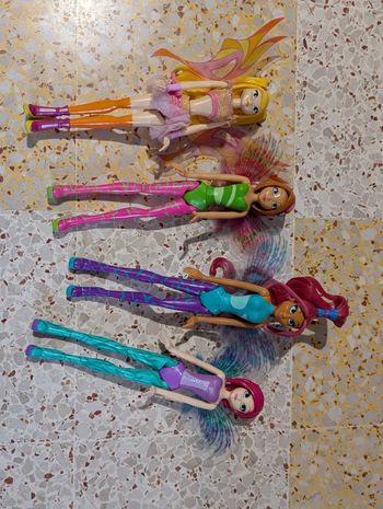 Lot figurines fee winx
