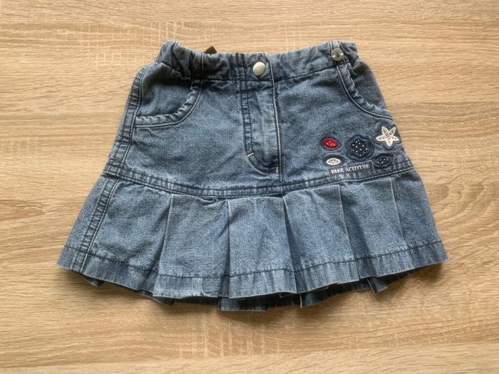 • Jupe en jean fille Tissaia ~ 3 Ans • - photo numéro 2
