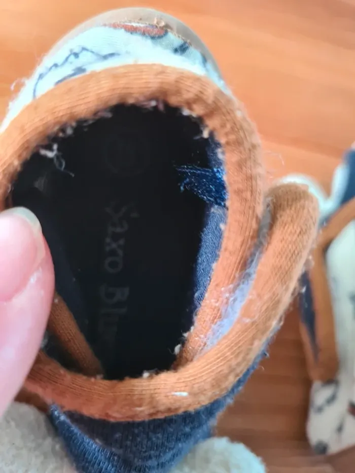 Chaussons à scratchs Taille 20 - photo numéro 4