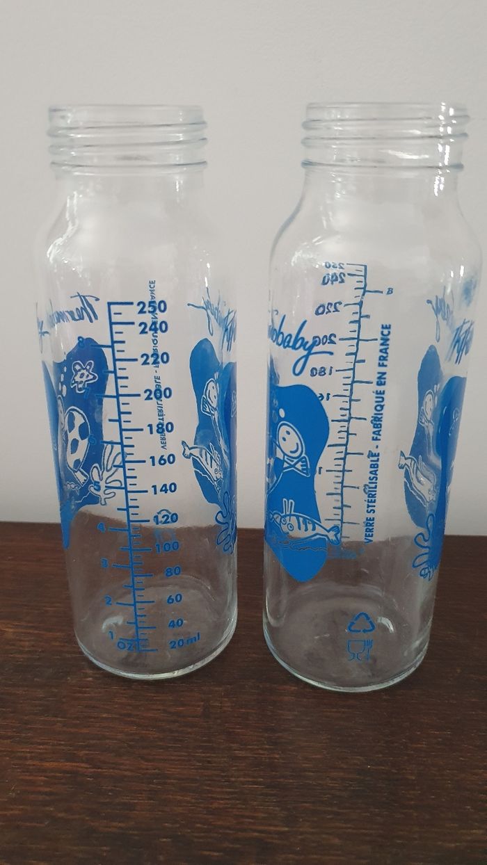 2 Biberons en verre Tétines silicone - photo numéro 4
