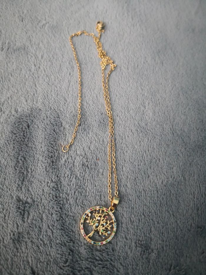 Pendentif bijoux arbre de vie - photo numéro 2