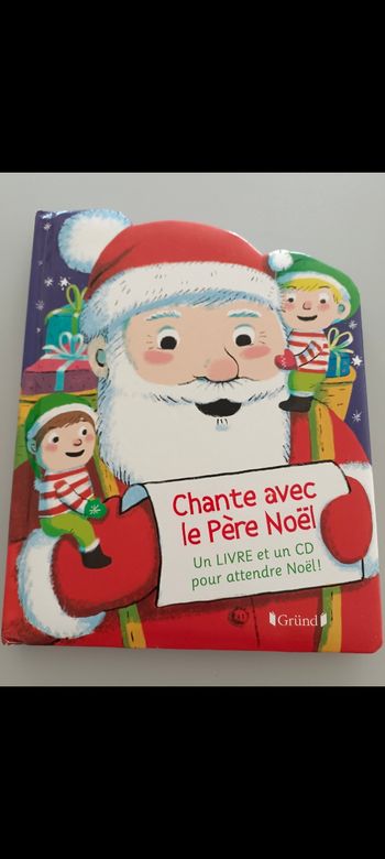 Livre CD Chante avec le Père Noël - Éditions Gründ