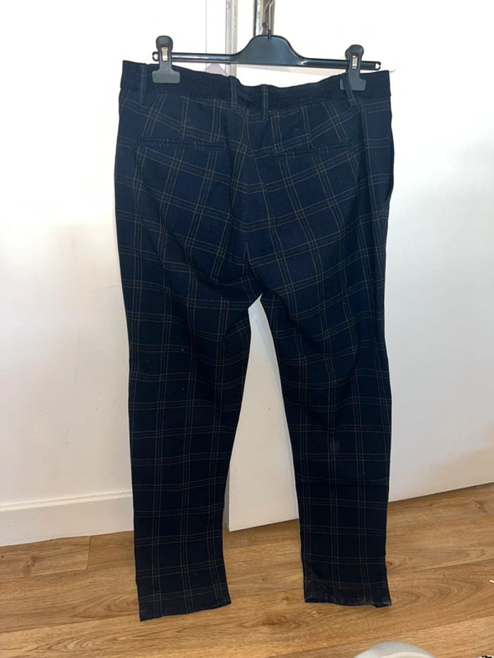 Pantalon costume à carreaux Zara - photo numéro 2