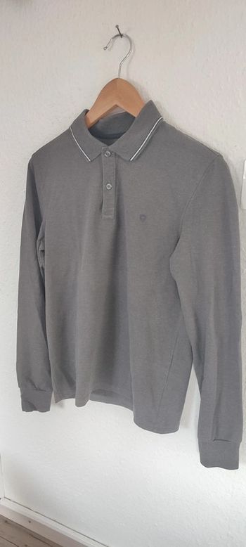 Polo homme manches longues