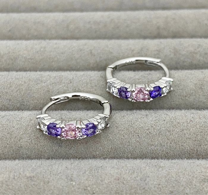 Boucles d’oreilles en argent 925
