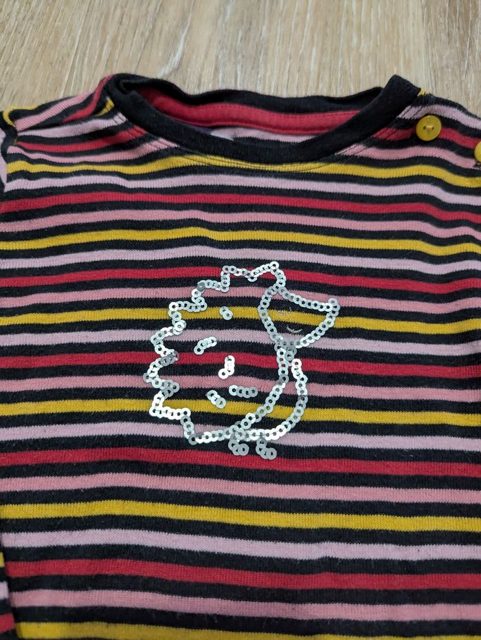 T-shirt manches longues 36 mois bébé fille Sergent major - photo numéro 3