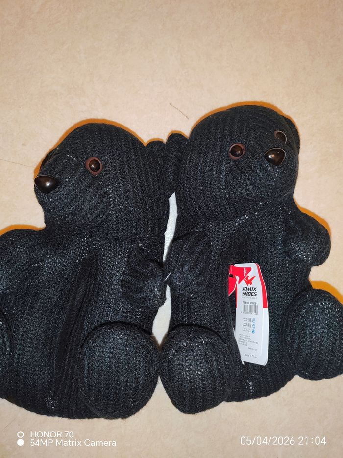 Chaussons oursons - photo numéro 1