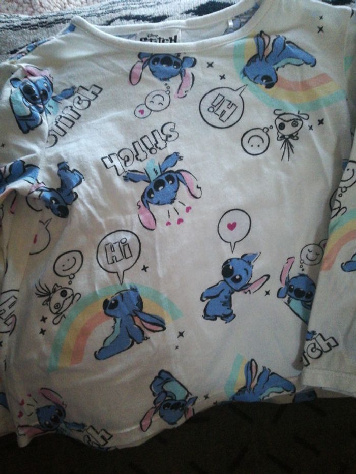 T-shirt taille 3/4ans 104cm Disney primark stitch
