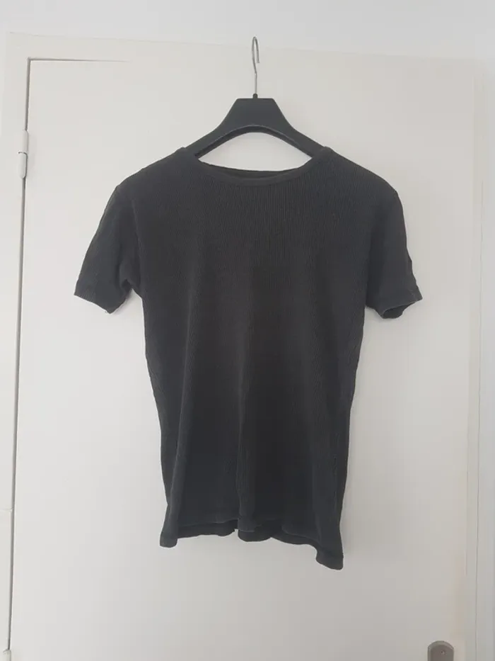 T-shirt Manche Courte Gris "Landers" Homme L - photo numéro 2