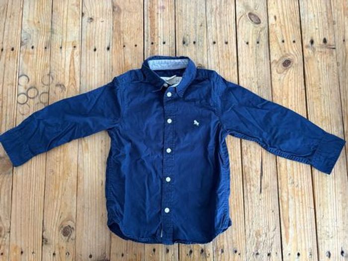 Chemise bleue H&M 2/3 ans