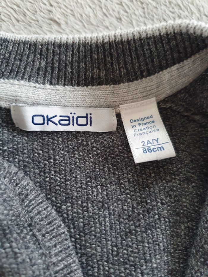 Gilet gris - photo numéro 4