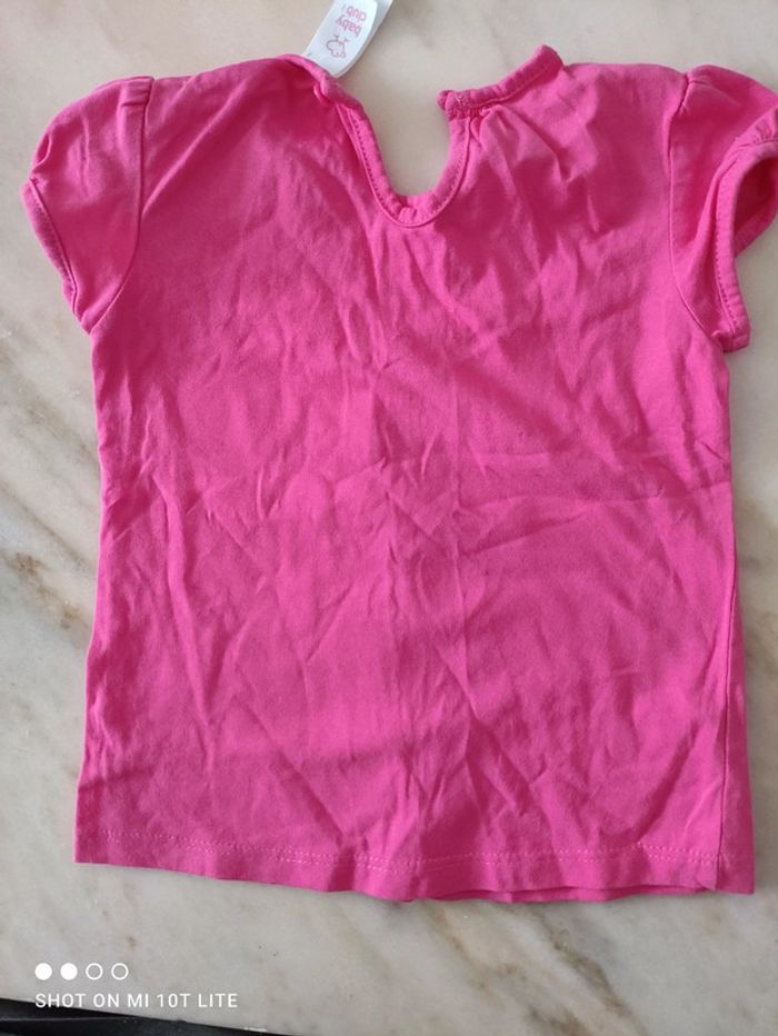 Tee shirt fushia C&A - photo numéro 2