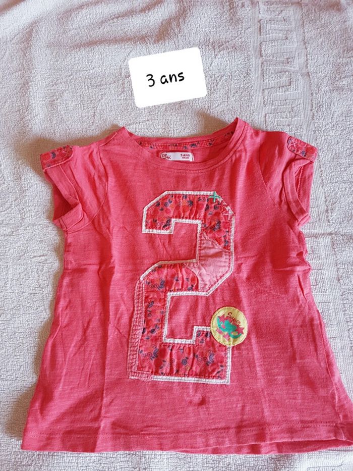 T-shirt DPAM 3 ans