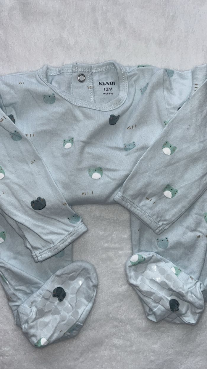 Lot 3 pyjama coton avec pied antidérapant - photo numéro 9
