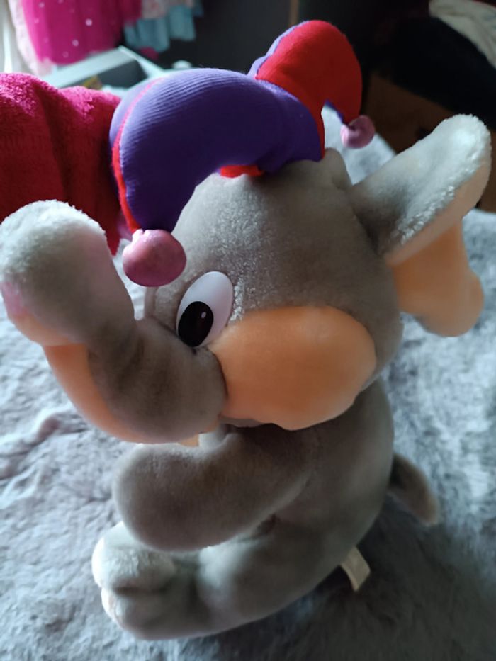 Beau elephant carnaval 27 cm - photo numéro 5