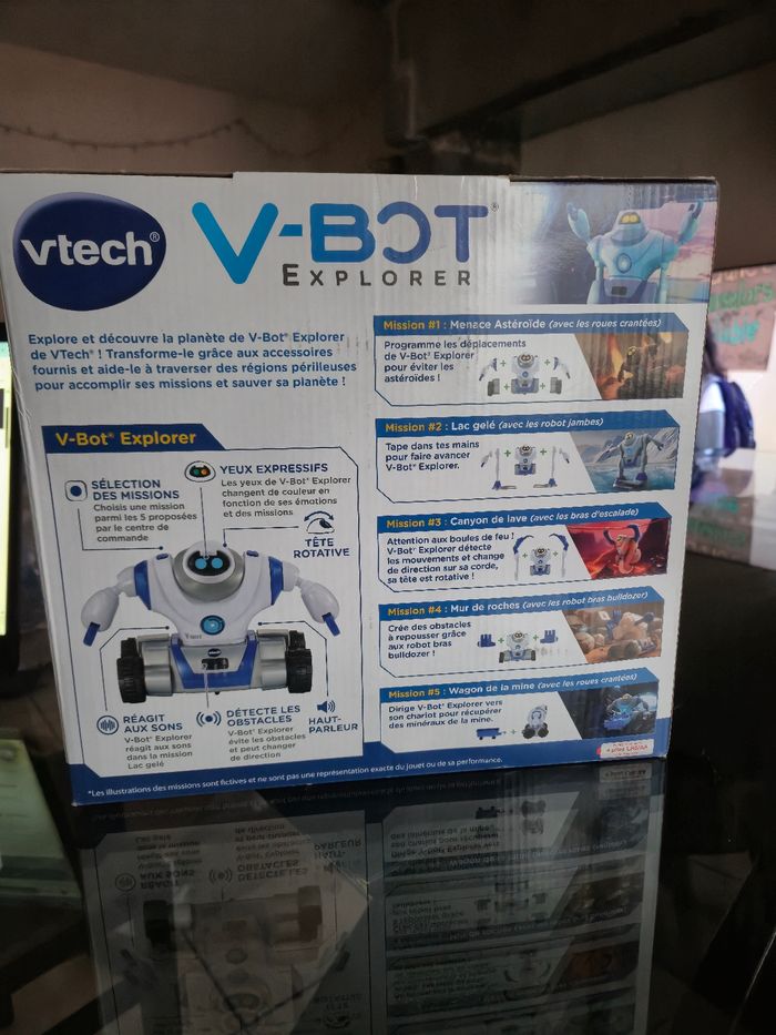 V-bot explorer Vtech robot transformable 5 en 1 - photo numéro 2