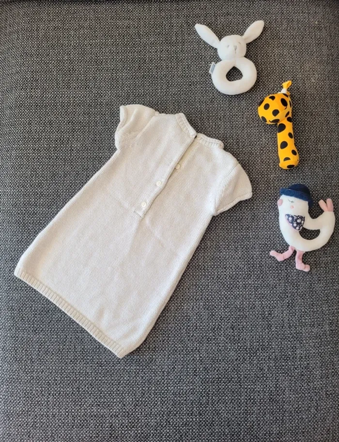 Robe pull tressée 18 mois - photo numéro 4