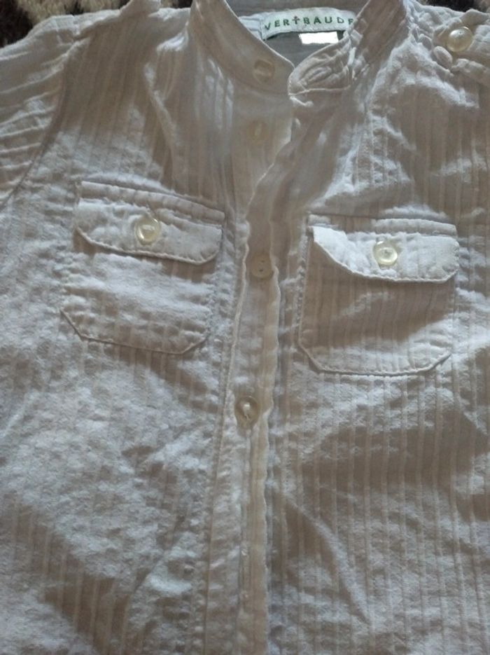 Chemise blanche verbaudet - photo numéro 2
