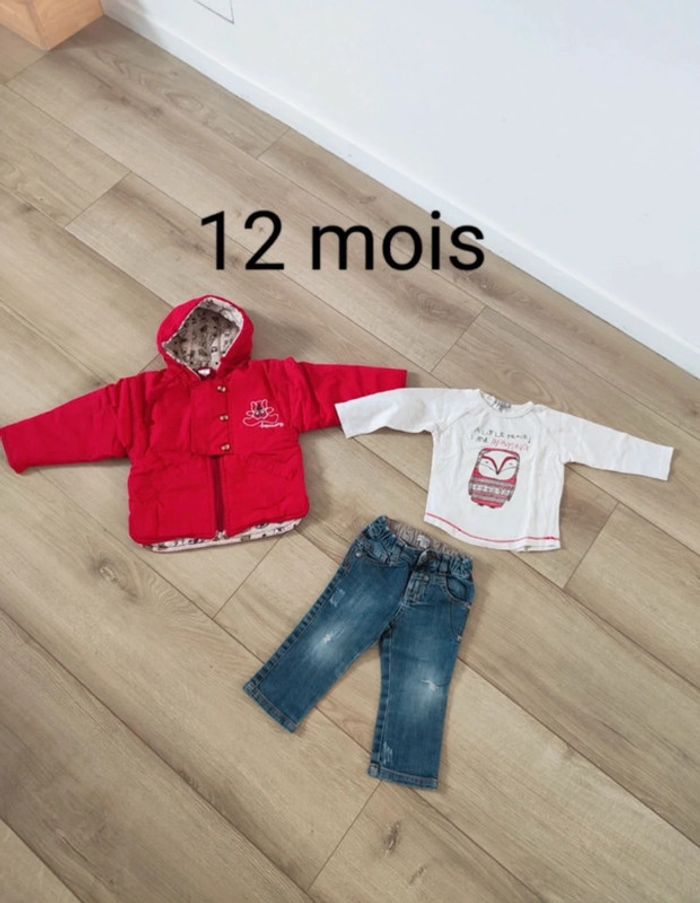 Lot vêtements 12 mois