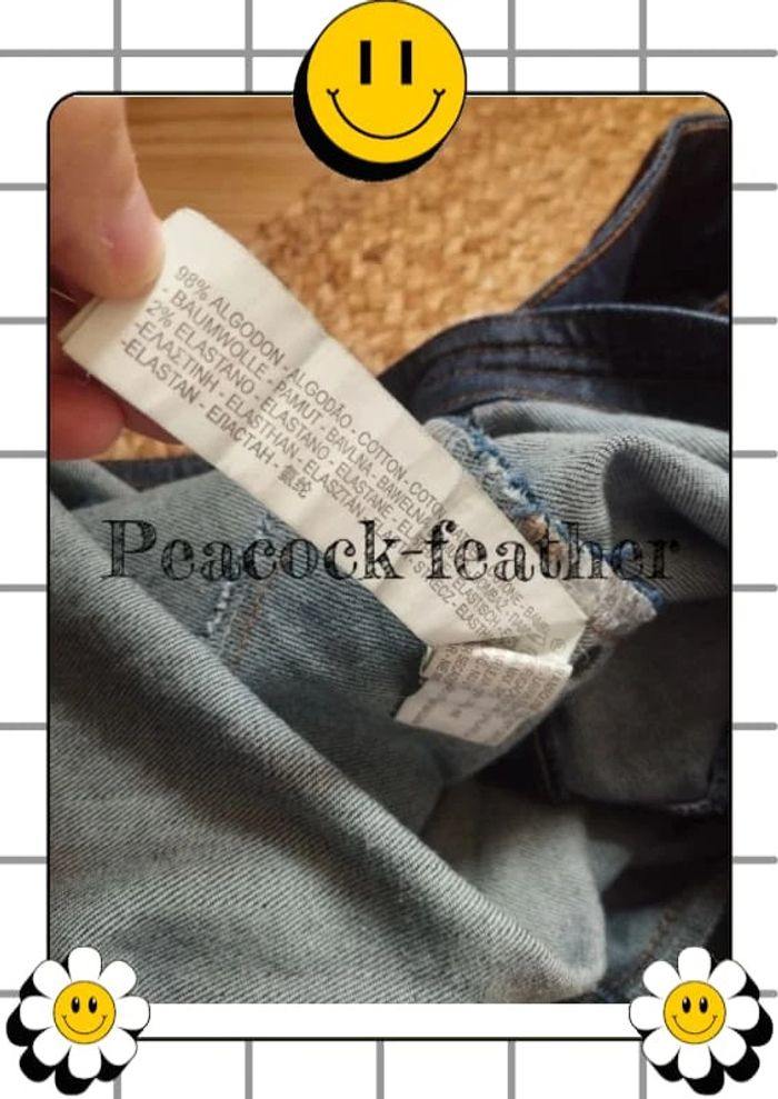 Jupe en jean stradivarius 40 - photo numéro 6