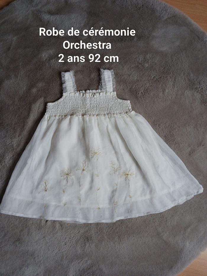 Robe de cérémonie Orchestra 2 ans 92 cm
