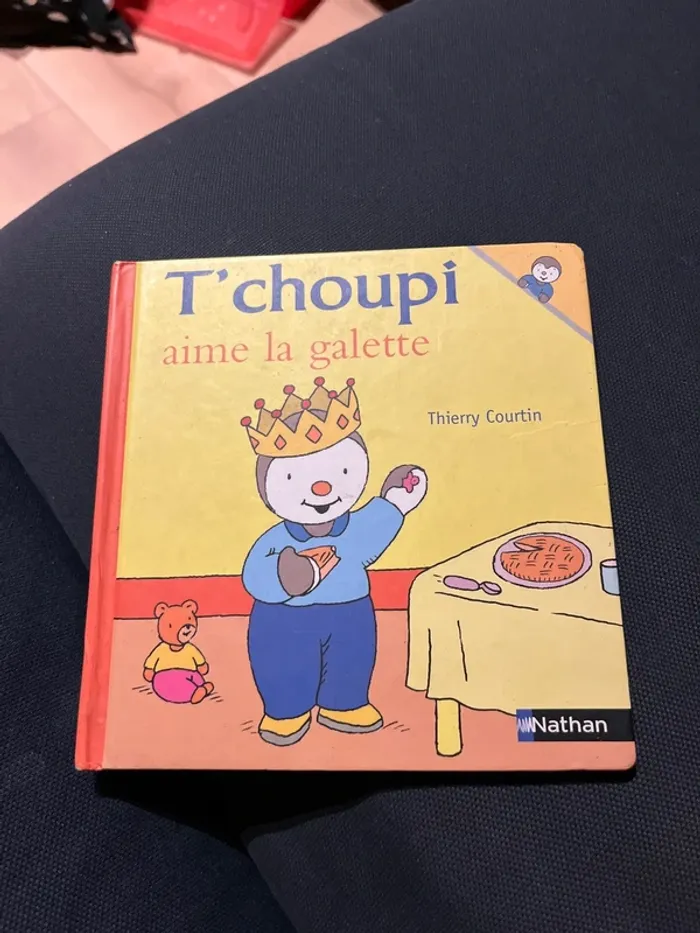 Livre pour enfants tchoupi aime la galette