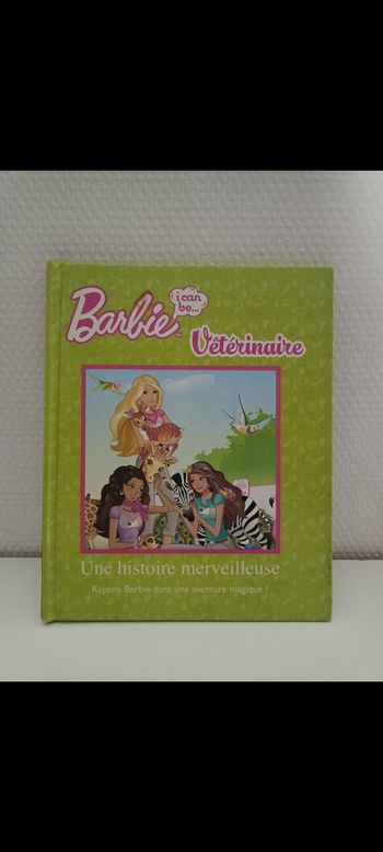 Livre Barbie vétérinaire