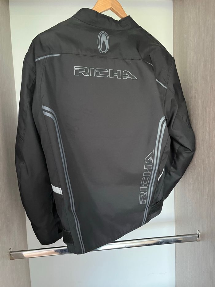 Veste moto Richa 2XL avec doublure hiver - photo numéro 2