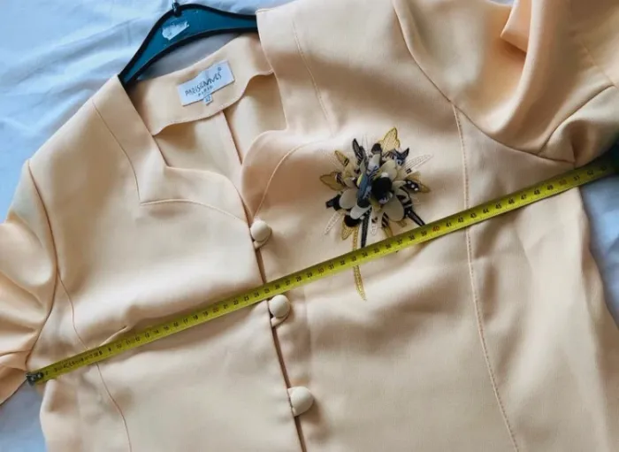 Veste tailleur été manche courte taille XL 42 - photo numéro 7