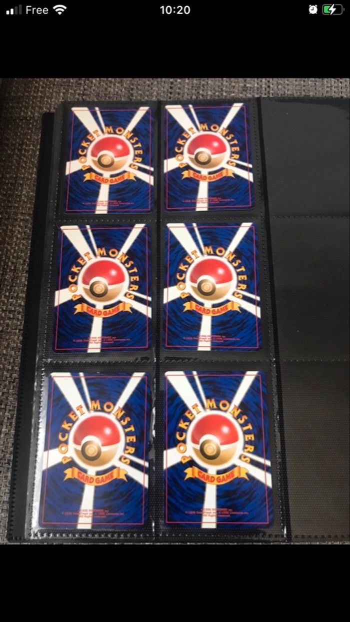 Pokemon 30 cartes Fossil jap - photo numéro 8