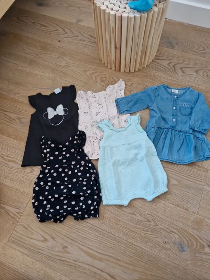 Lot de vetement bebe fille 6 mois été 🌾 - photo numéro 2