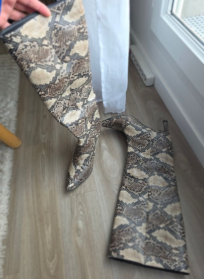 Bottes imprimé serpent - photo numéro 3