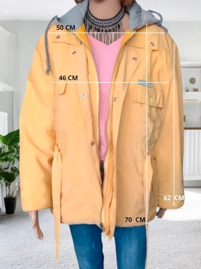 veste légére style saharienne ,Daniel Hechter , cintrée avec ceinture , impermeable - photo numéro 13