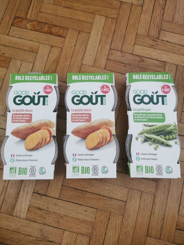 Purées good goût