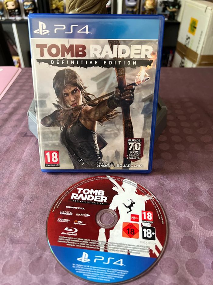 Jeu ps4 tomb raider définitive édition