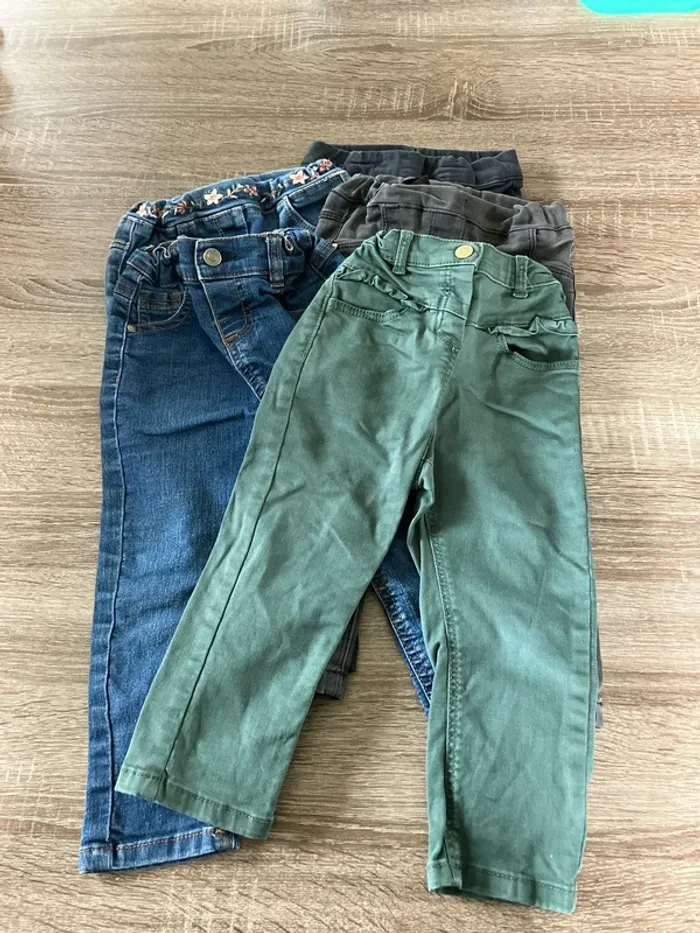 Lot 5 pantalons
