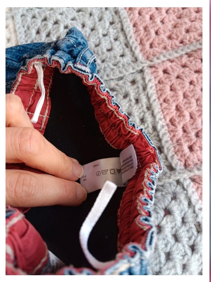 Jean moltoné chaud 12 mois 1 an - photo numéro 4