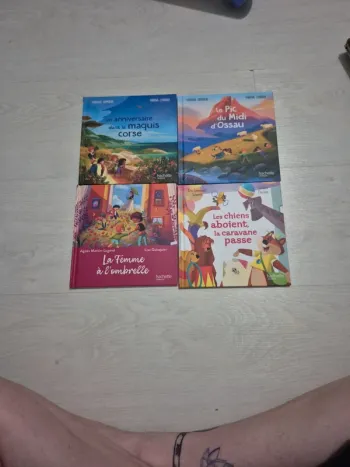 Lot de 4 livres