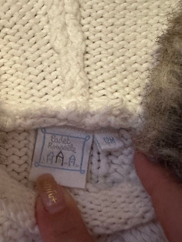 Cape bébé Cadet Rousselle - photo numéro 3