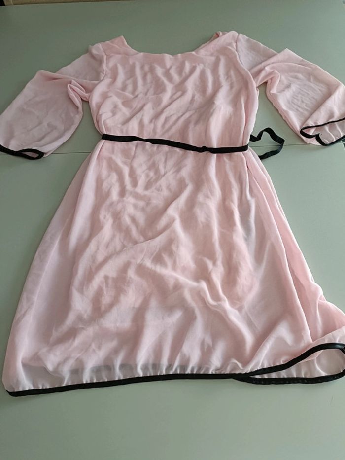 Robe rose taille 2 doublée