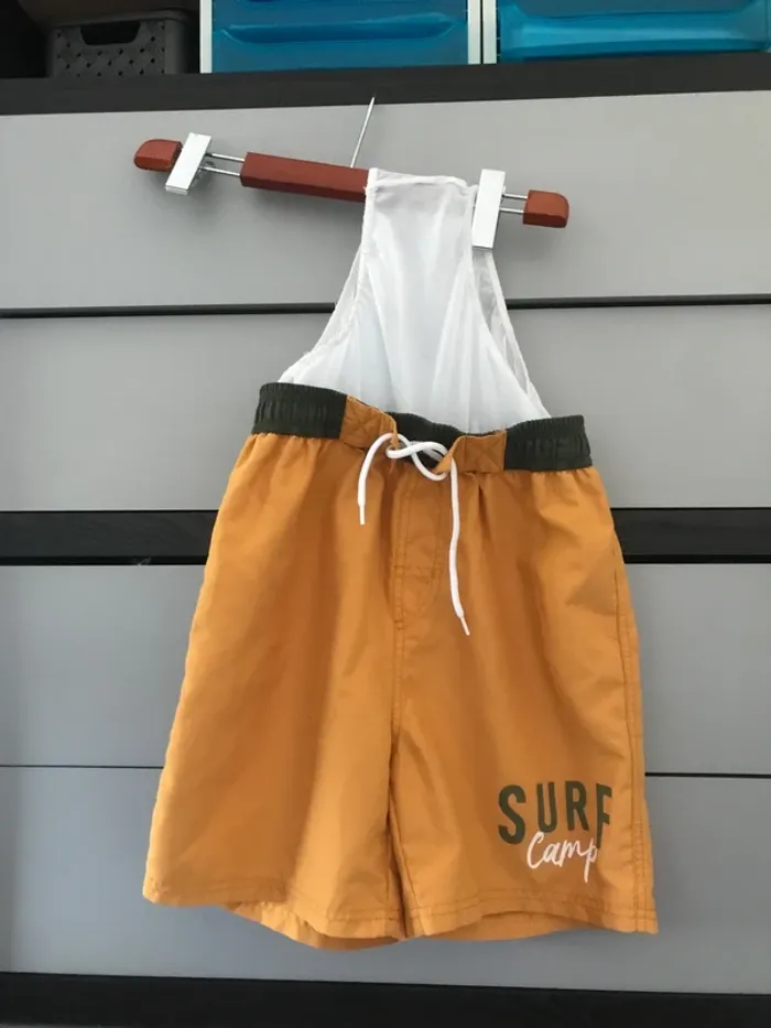 garçon short de bain zeeman 12 ans avec filet intérieur