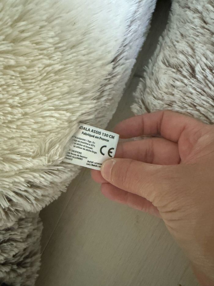 Peluche koala 130 cm - photo numéro 3