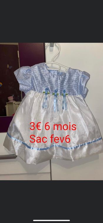 Robe cérémonie 6 mois