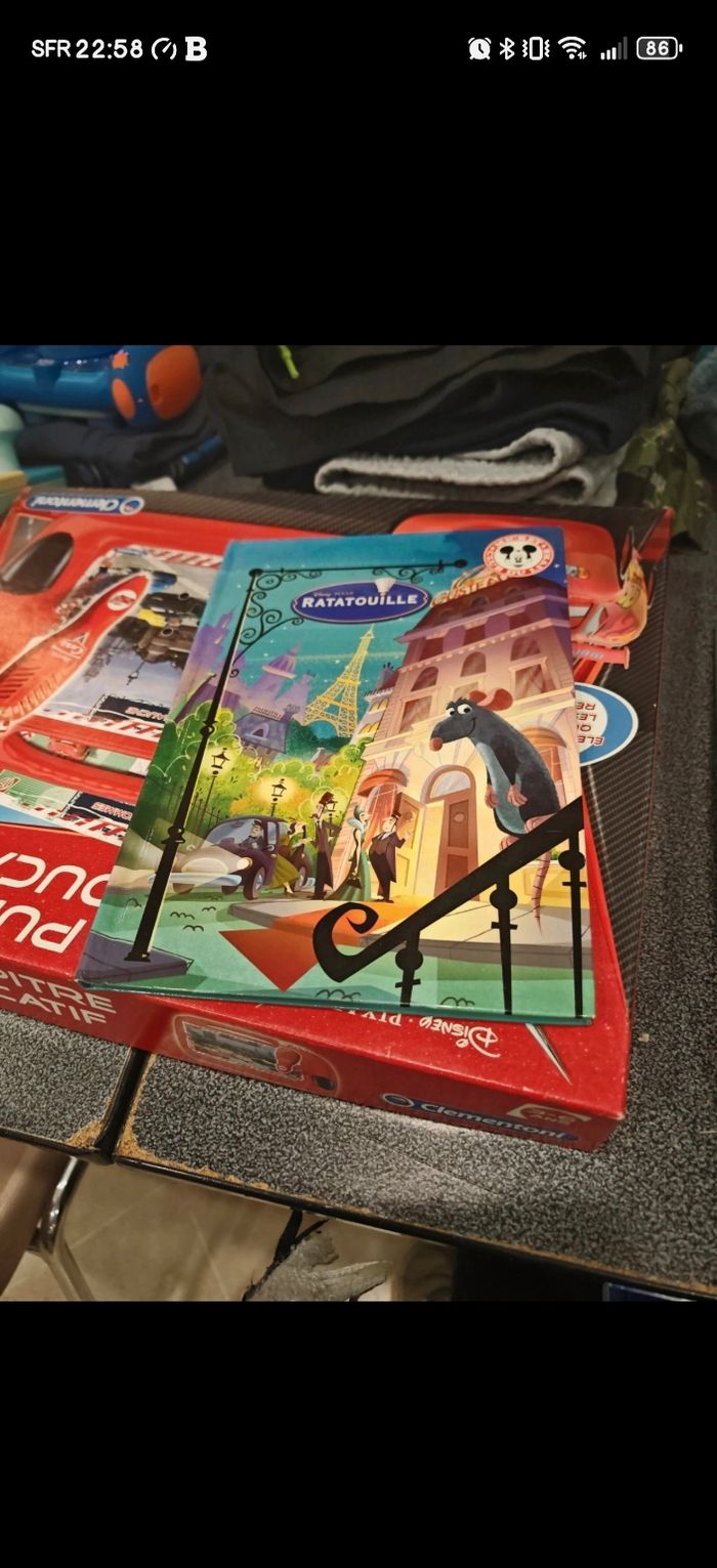 Livre disney ratatouille